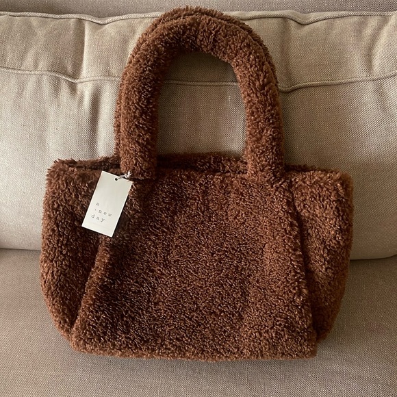 a new day Handbags - NWT A New Day Teddy Bag Tote